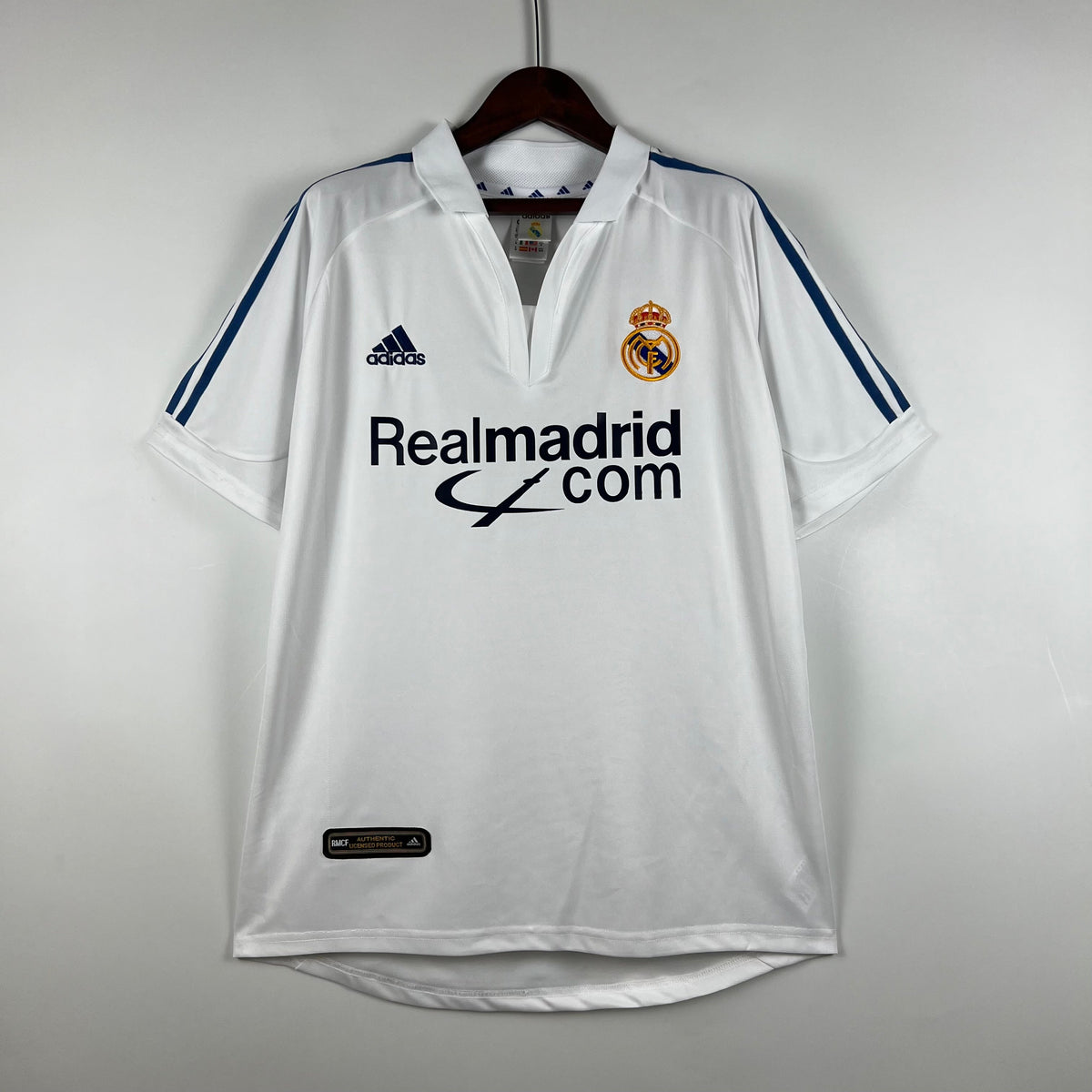 Camiseta Real Madrid I 01/02 Hombre (Retro) - Versión Hincha