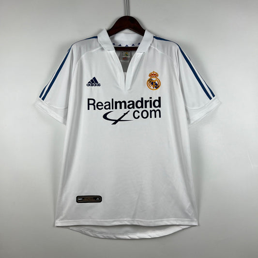 Camiseta Real Madrid I 01/02 Hombre (Retro) - Versión Hincha
