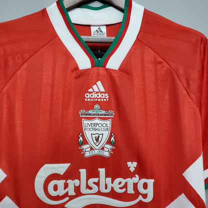 Camiseta Liverpool I 93/95 Hombre (Retro) - Versión Hincha