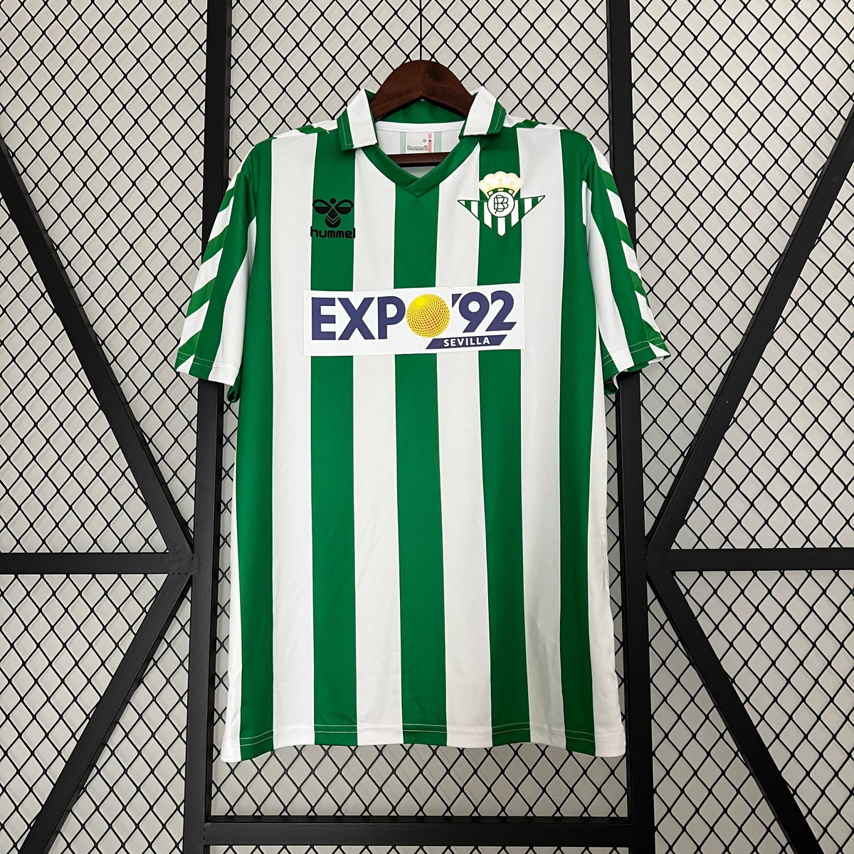 Camiseta Real Betis I 88/89 Hombre (Retro) - Versión Hincha