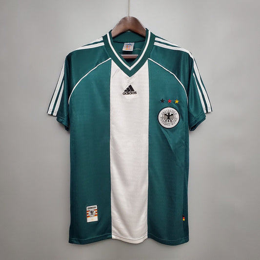 Camiseta Alemania Visitante 1998 Hombre (Retro) - Versión Hincha