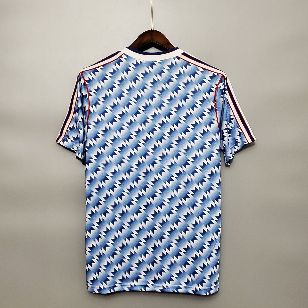 Camiseta Manchester United Ii 90/92 Hombre (Retro) - Versión Hincha
