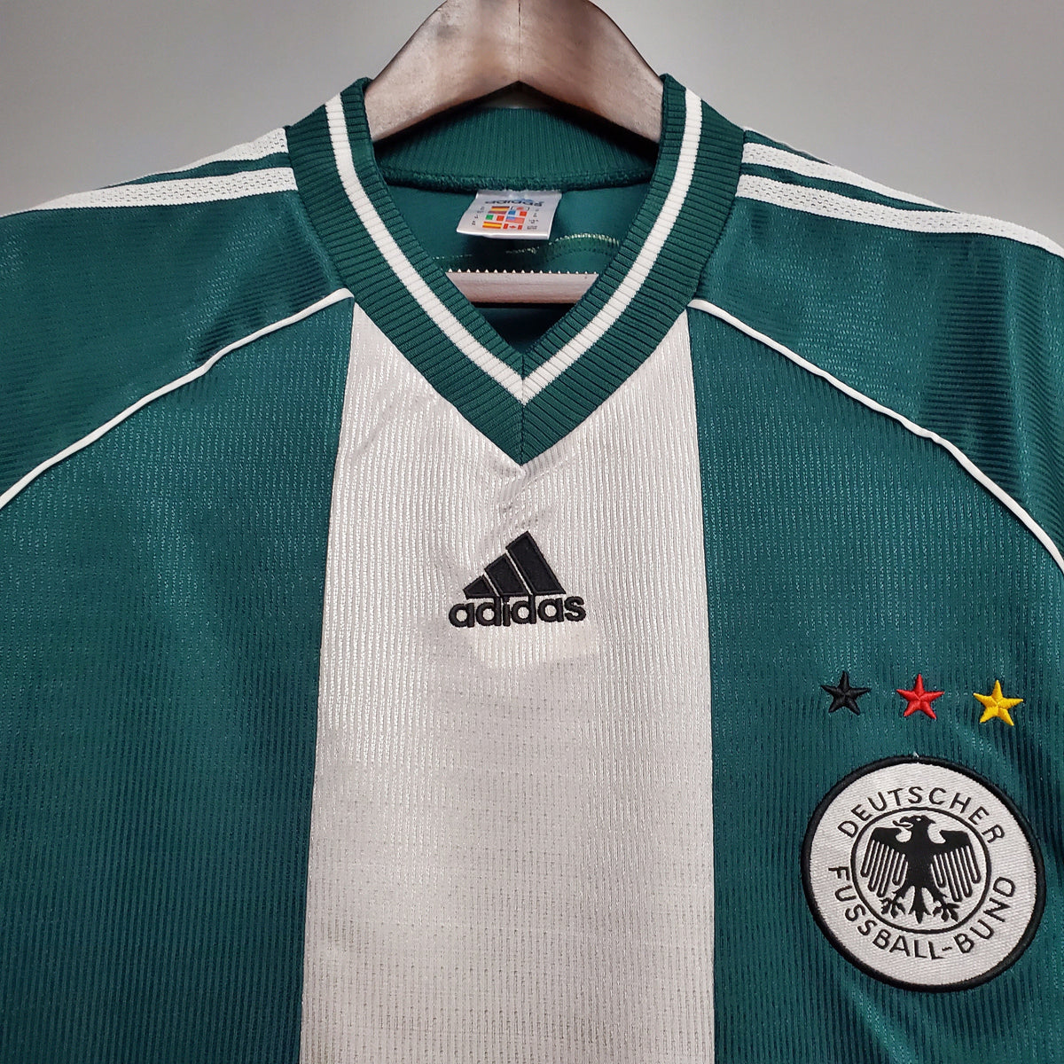 Camiseta Alemania Visitante 1998 Hombre (Retro) - Versión Hincha