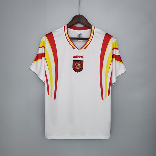 Camiseta España Ii 96 Hombre (Retro) - Versión Hincha