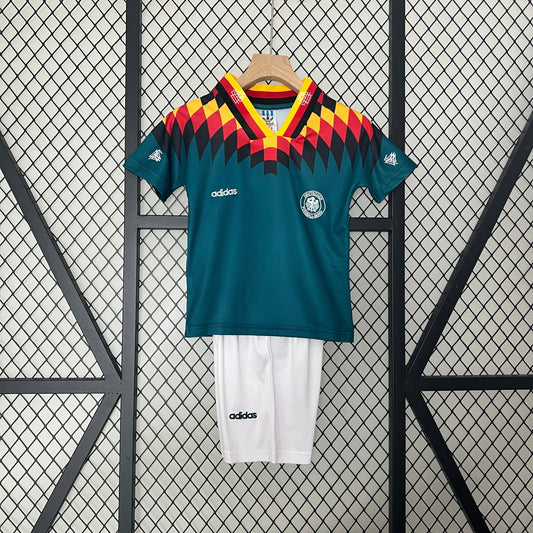 Conjunto Infantil Alemania Visitante 1994 Conjunto Infantil (Retro)