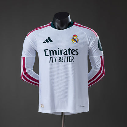Camiseta Local Real Madrid 2026/27 - Manga Larga Versión Jugador