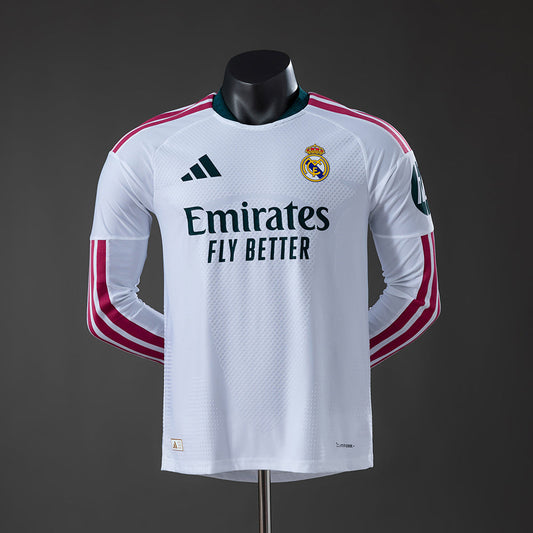 Camiseta Local Real Madrid 2026/27 - Manga Larga Versión Jugador