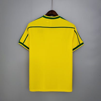 Camiseta Brasil I 98 Hombre (Retro) - Versión Hincha