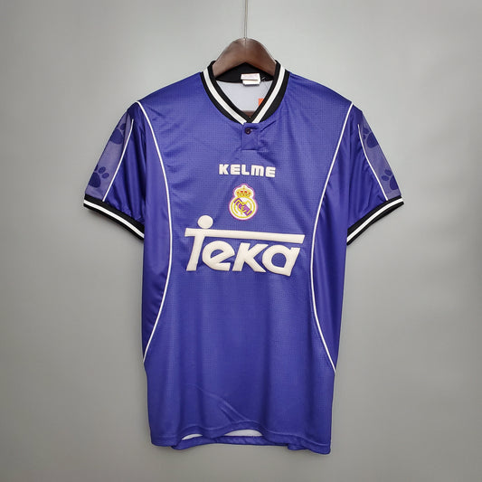 Camiseta Real Madrid Ii 97/98 Hombre (Retro) - Versión Hincha