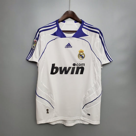 Camiseta Real Madrid I 07/08 Hombre (Retro) - Versión Hincha