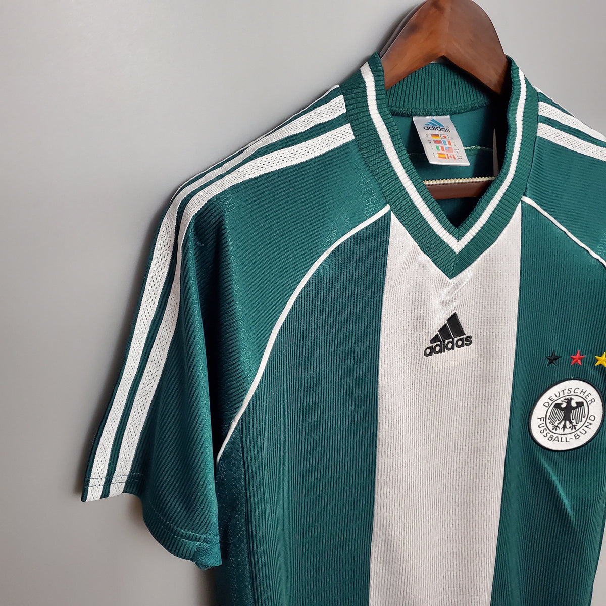 Camiseta Alemania Visitante 1998 Hombre (Retro) - Versión Hincha