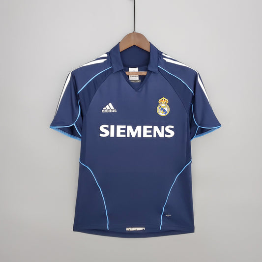 Camiseta Real Madrid Ii 05/06 Hombre (Retro) - Versión Hincha