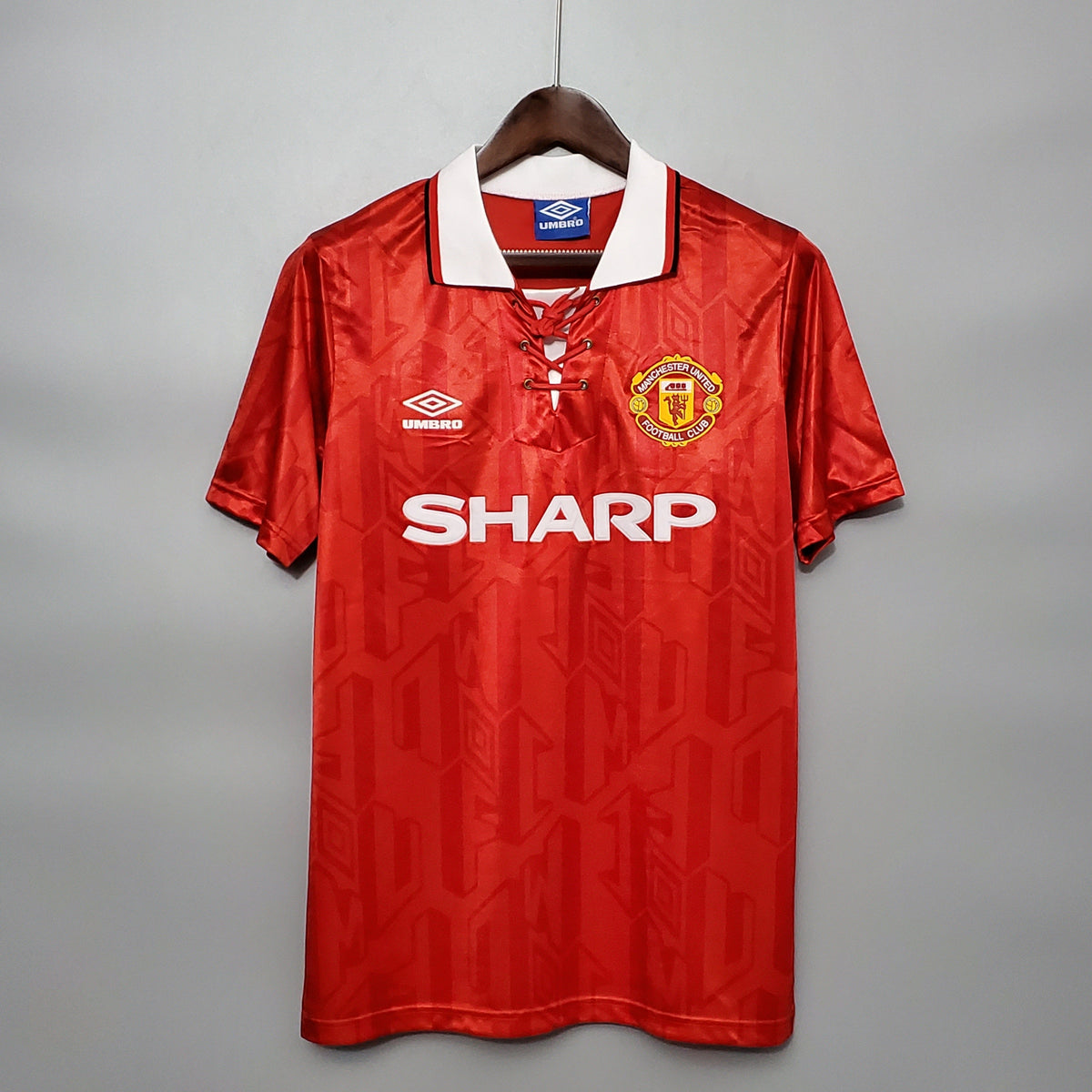 Camiseta Manchester United I 92/94 Hombre (Retro) - Versión Hincha