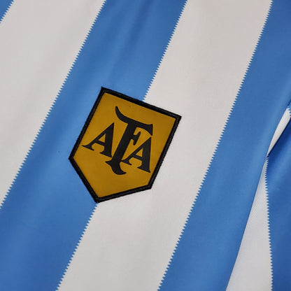 Camiseta Argentina I 78/79 Hombre (Retro) - Versión Hincha