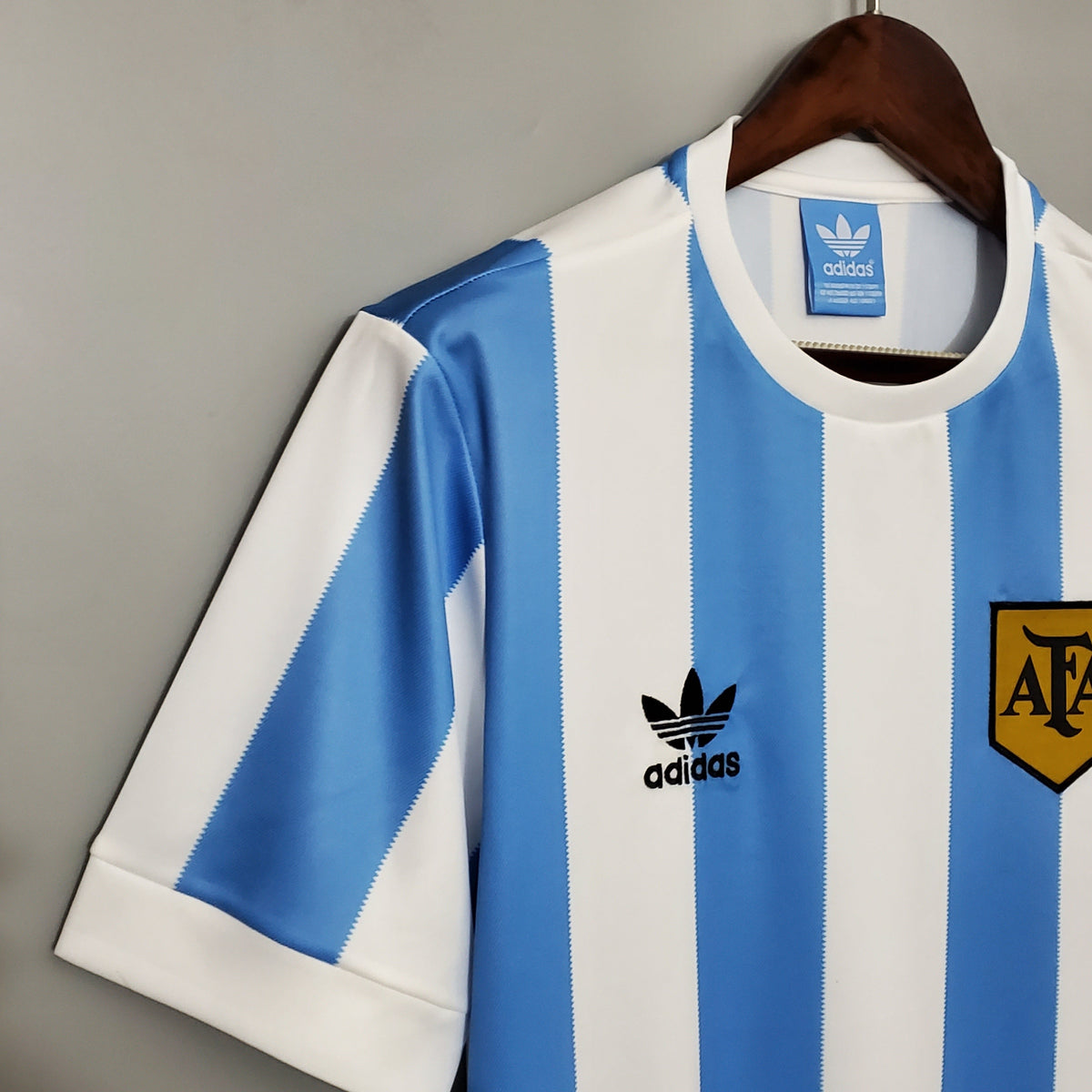 Camiseta Argentina I 78/79 Hombre (Retro) - Versión Hincha