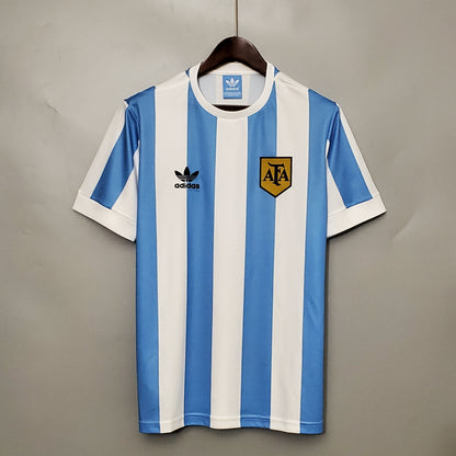 Camiseta Argentina I 78/79 Hombre (Retro) - Versión Hincha