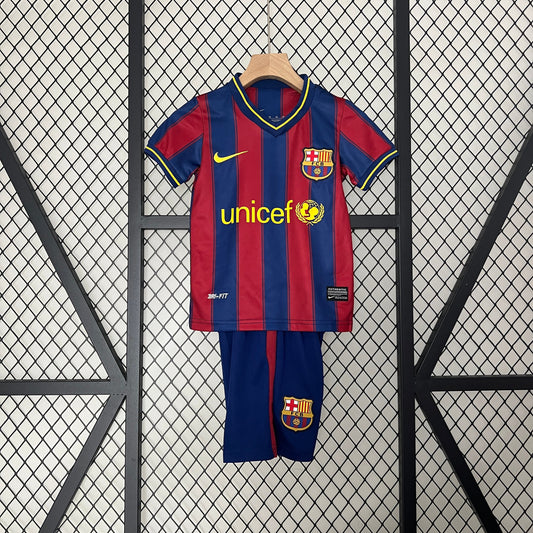 Conjunto Infantil Barcelona I 09/10 Conjunto Infantil (Retro)