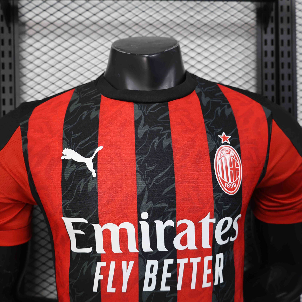 Camiseta Milan Local 2025/26 (Versión Jugador) - Versión Jugador