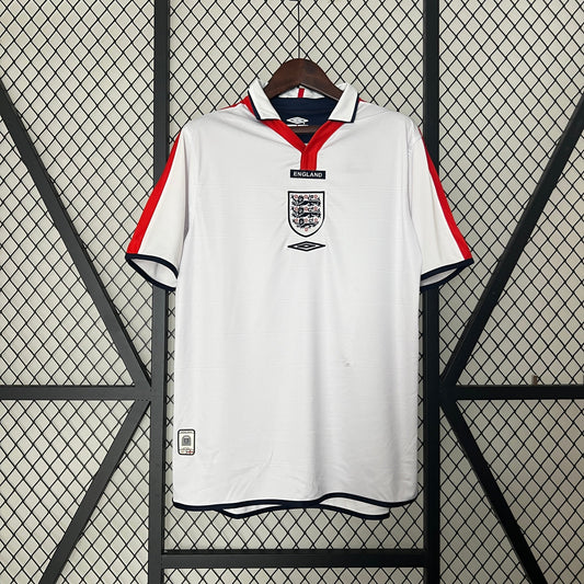 Camiseta Inglaterra Local 2004 Hombre (Retro) - Versión Hincha
