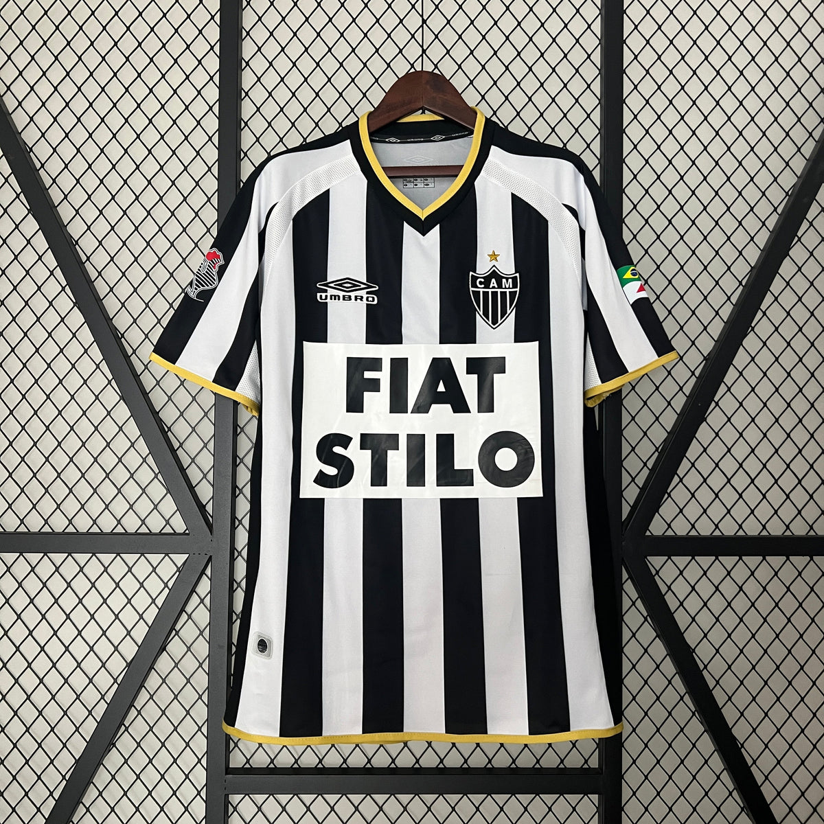 Camiseta Atlético Mineiro I 03/04 Hombre (Retro) - Versión Hincha