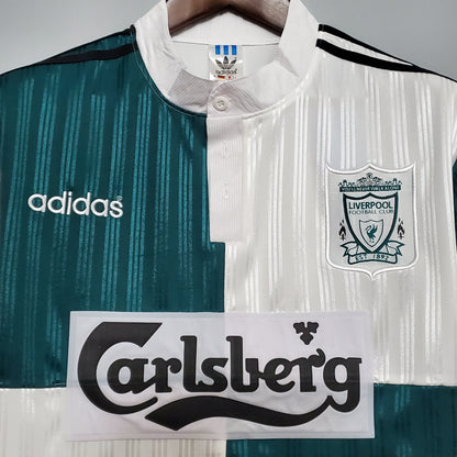 Camiseta Liverpool I 95/96 Hombre (Retro) - Versión Hincha