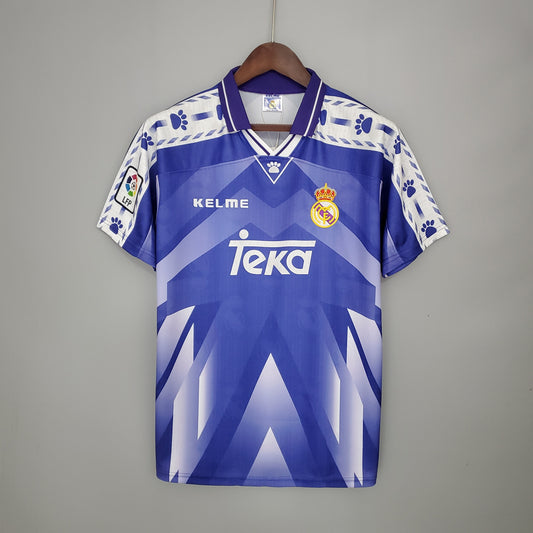Camiseta Real Madrid Ii 96/97 Hombre (Retro) - Versión Hincha