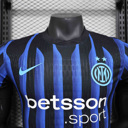 Camiseta Inter de Milan Local 2025/26 Hombre (Versión Jugador) - Versión Jugador