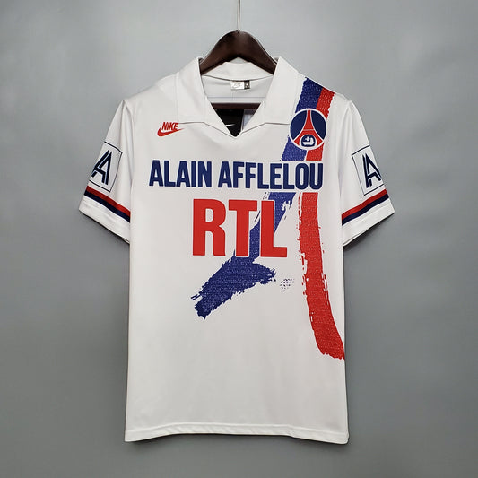 Camiseta PSG I 90/91 Hombre (Retro) - Versión Hincha