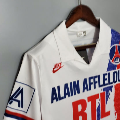 Camiseta PSG I 90/91 Hombre (Retro) - Versión Hincha