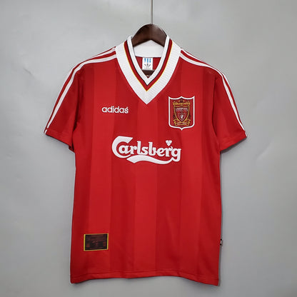 Camiseta Liverpool I 96/97 Hombre (Retro) - Versión Hincha