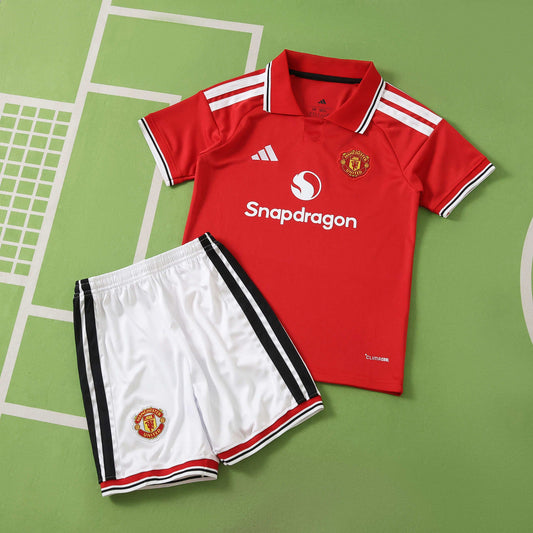 Conjunto Infantil Local Manchester United 2026/27