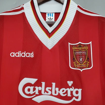 Camiseta Liverpool I 96/97 Hombre (Retro) - Versión Hincha