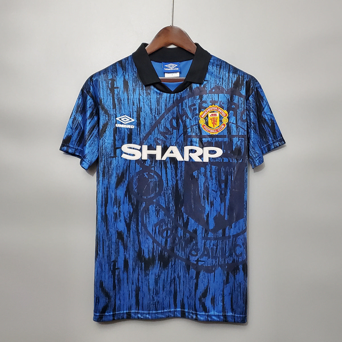 Camiseta Manchester United I 93/95 Hombre (Retro) - Versión Hincha