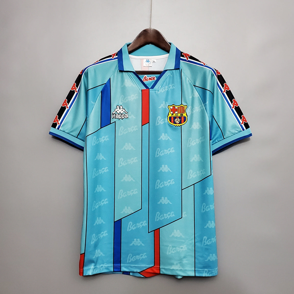 Camiseta Barcelona Ii 96/97 Hombre (Retro) - Versión Hincha