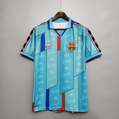 Camiseta Barcelona Ii 96/97 Hombre (Retro) - Versión Hincha