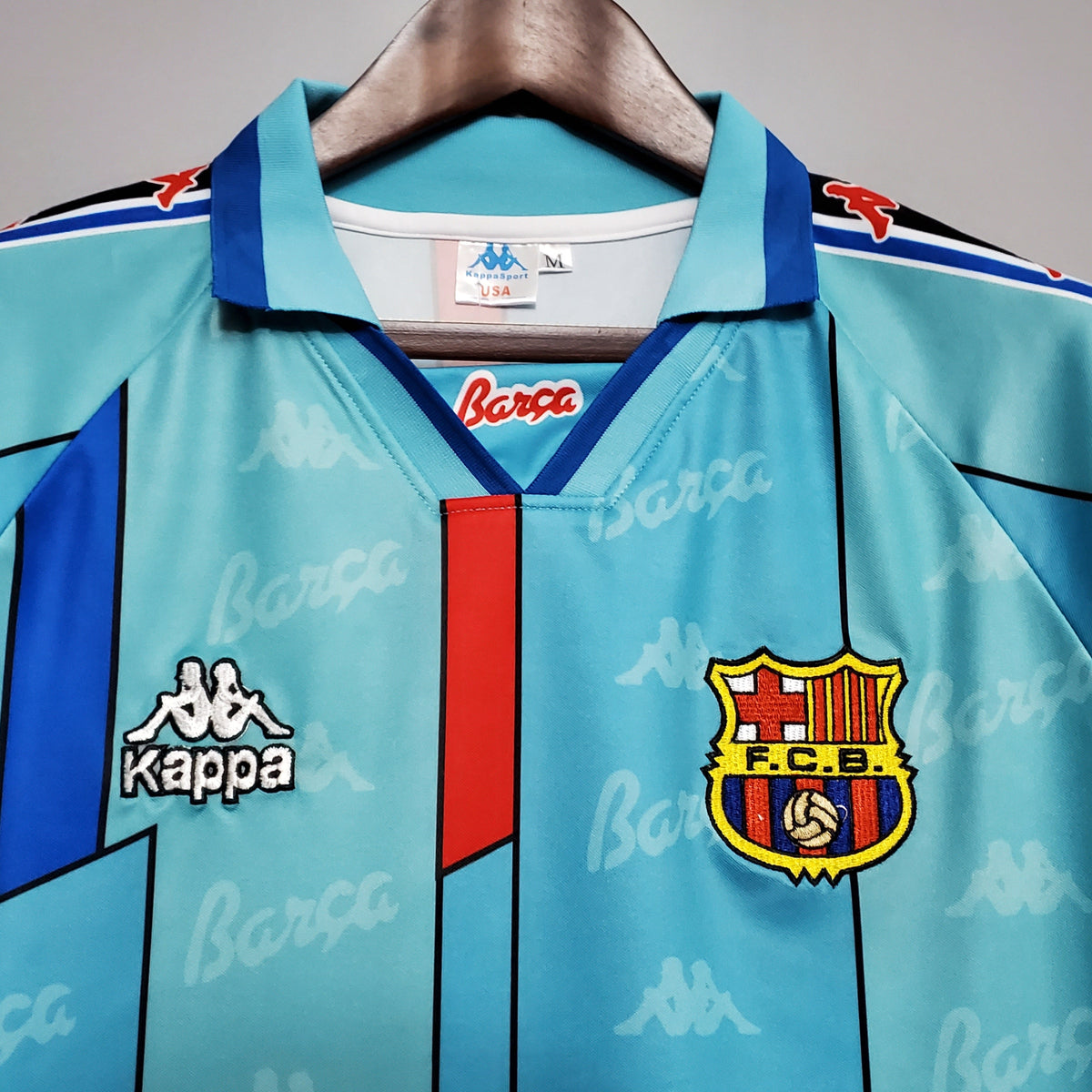 Camiseta Barcelona Ii 96/97 Hombre (Retro) - Versión Hincha