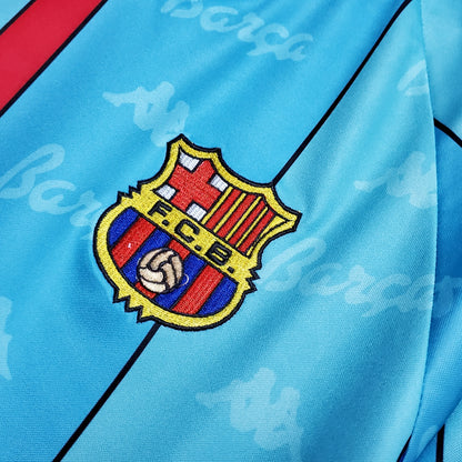 Camiseta Barcelona Ii 96/97 Hombre (Retro) - Versión Hincha
