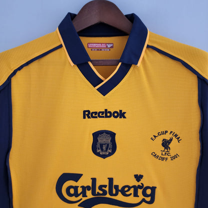 Camiseta Liverpool Ii 00/01 Hombre (Retro) - Versión Hincha