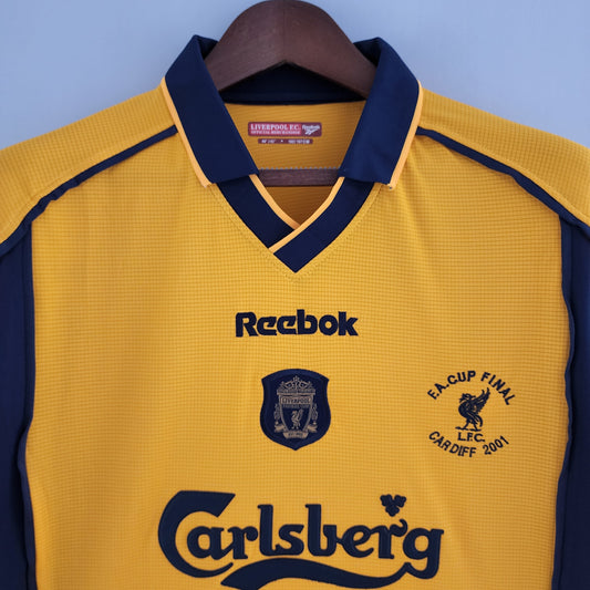 Camiseta Liverpool Ii 00/01 Hombre (Retro) - Versión Hincha
