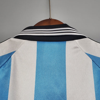 Camiseta Argentina I 98/99 Hombre (Retro) - Versión Hincha