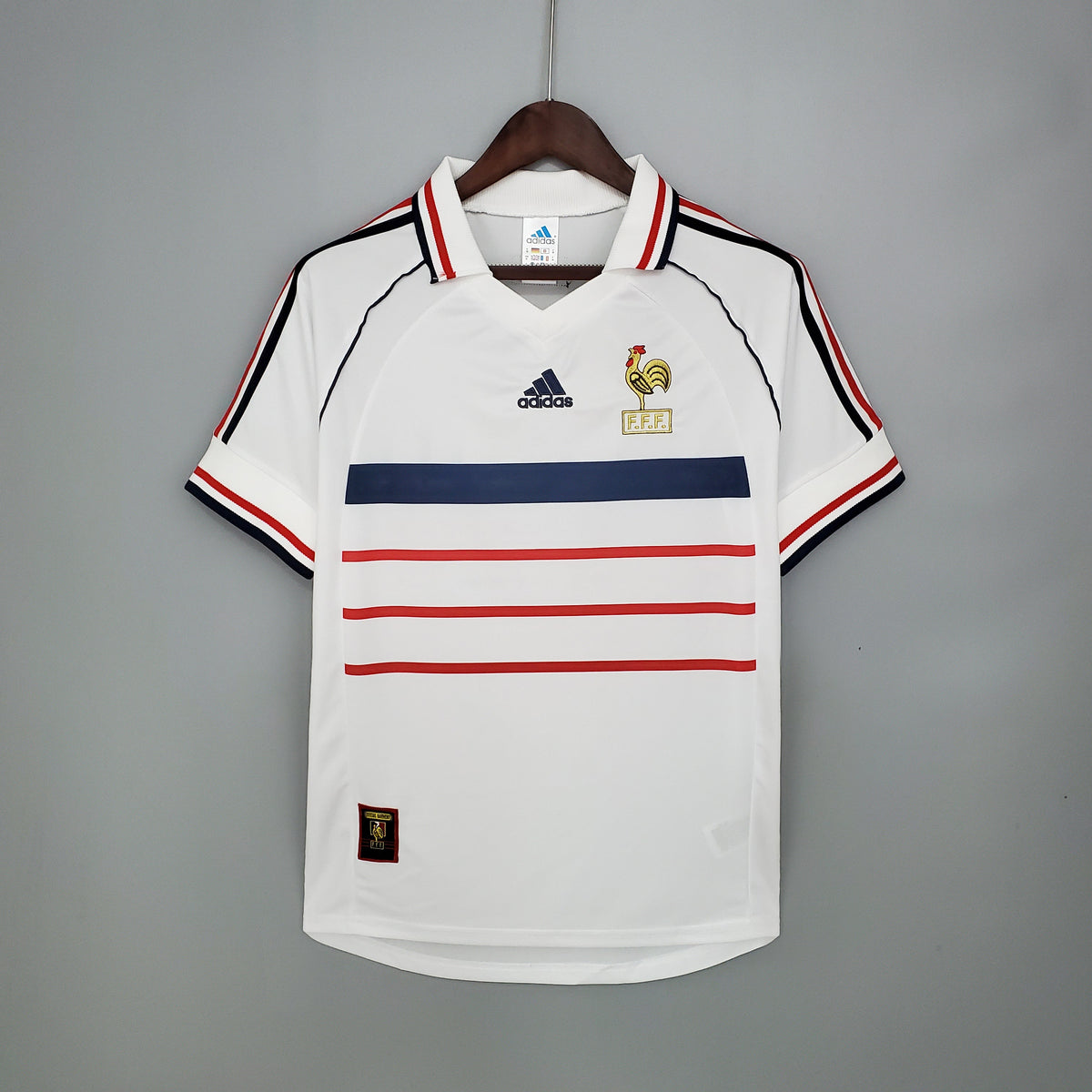 Camiseta Francia Ii 98/99 Hombre (Retro) - Versión Hincha