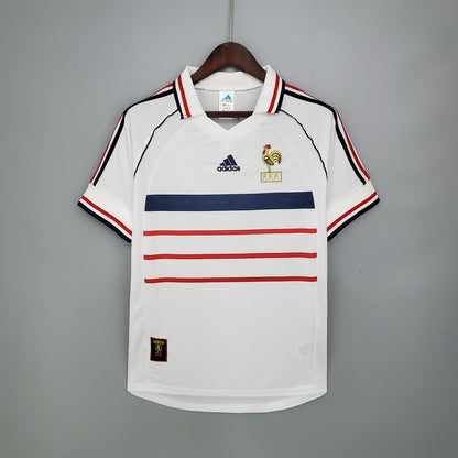 Camiseta Francia Ii 98/99 Hombre (Retro) - Versión Hincha
