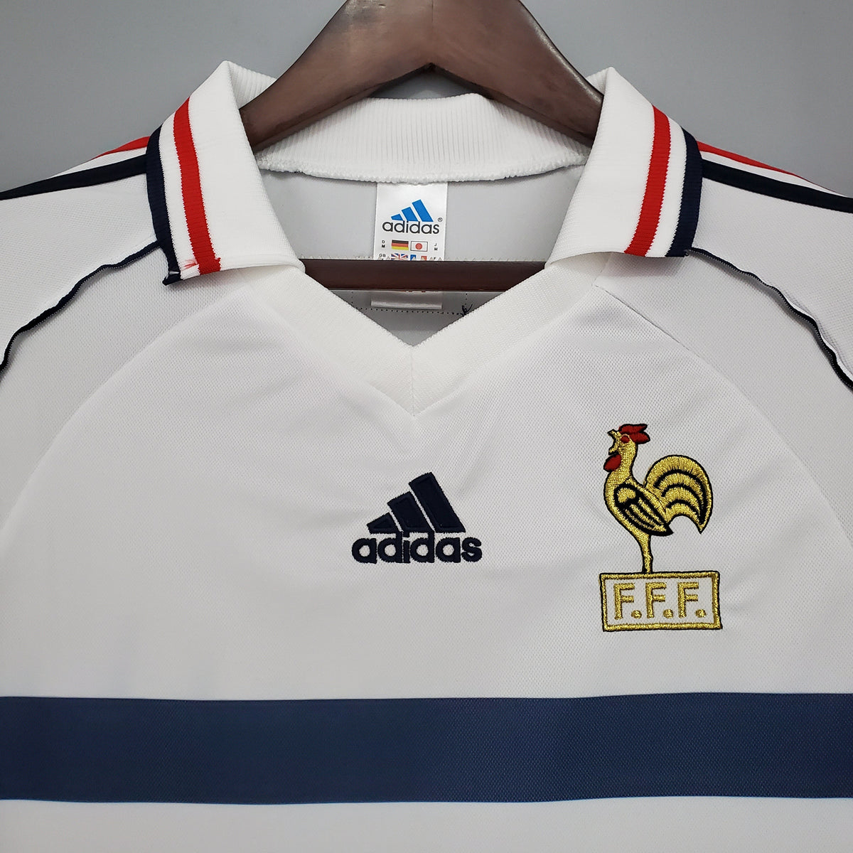 Camiseta Francia Ii 98/99 Hombre (Retro) - Versión Hincha