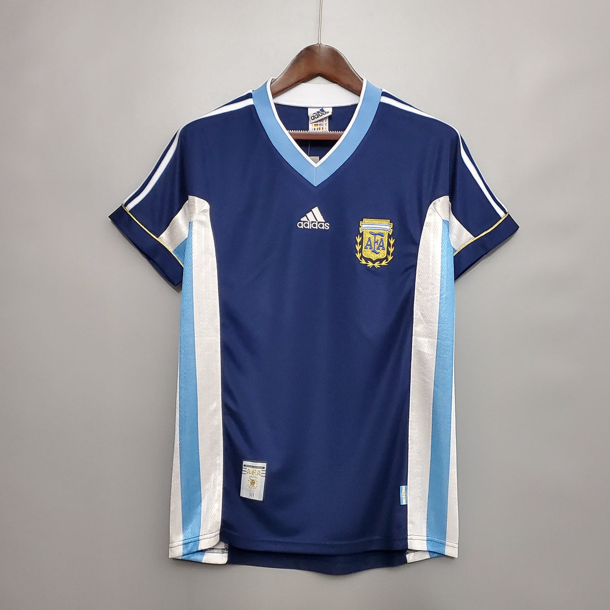 Camiseta Argentina Ii 98/99 Hombre (Retro) - Versión Hincha
