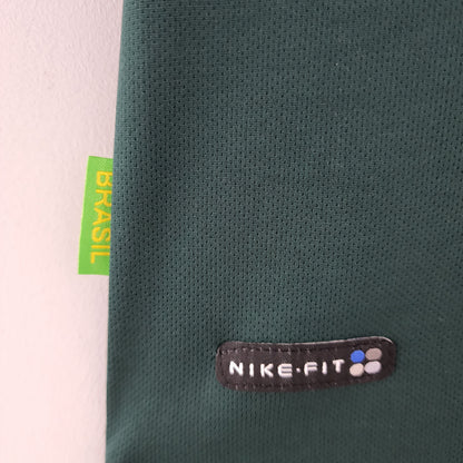 Camiseta Brasil Portero I 98/99 Hombre (Retro) - Versión Hincha