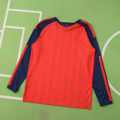Camiseta Local España Mundial 2026 - Manga Larga Versión Hincha