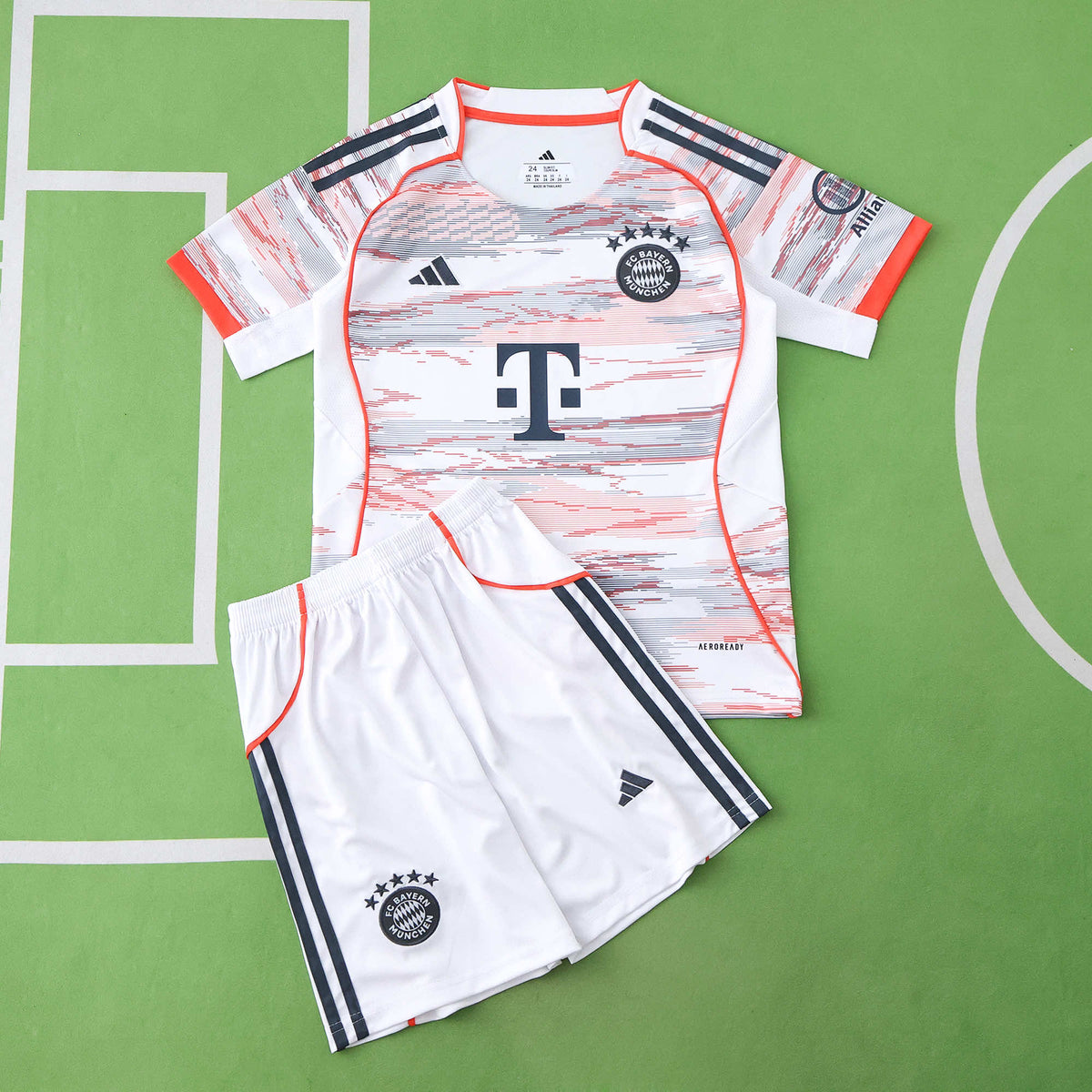 Conjunto Infantil Bayern Visitante 2025/26 Conjunto Infantil