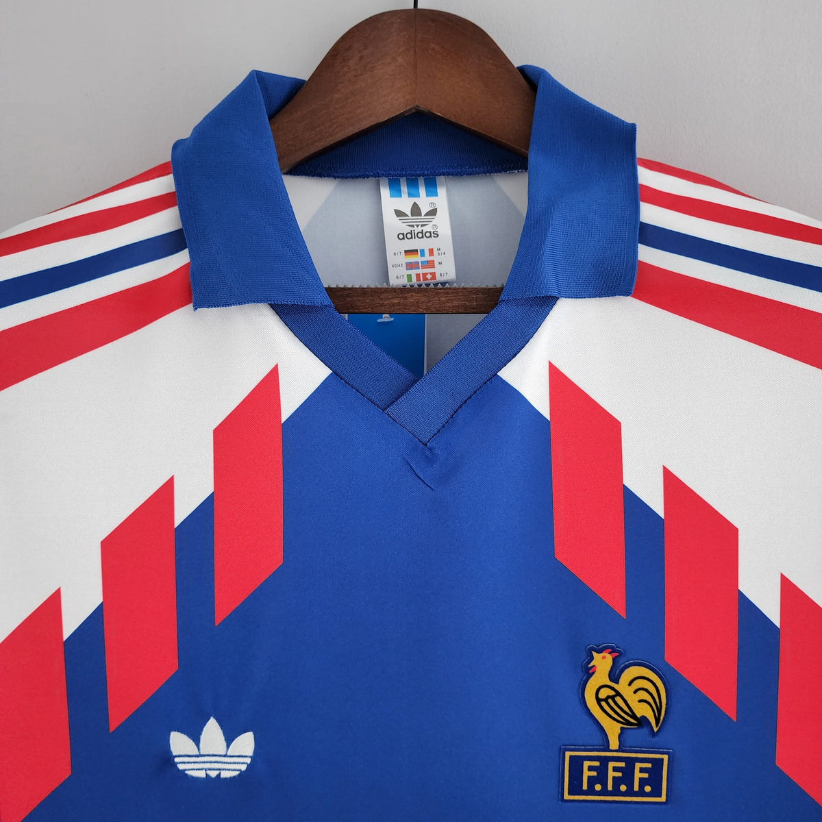 Camiseta Francia I 88/89 Hombre (Retro) - Versión Hincha