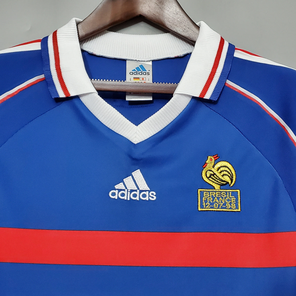 Camiseta Francia I 98/99 Hombre (Retro) - Versión Hincha