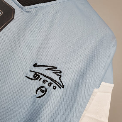 Camiseta Argentina Edición Comemorativa Local 2001 Hombre (Retro) - Versión Hincha